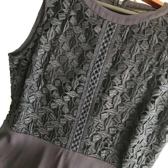 Navy Cocktail Dress - Picture 3 of 6